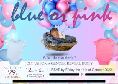 Gender Reveal Party 1