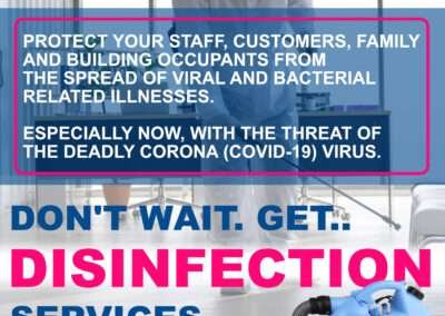 Disinfection Services Poster